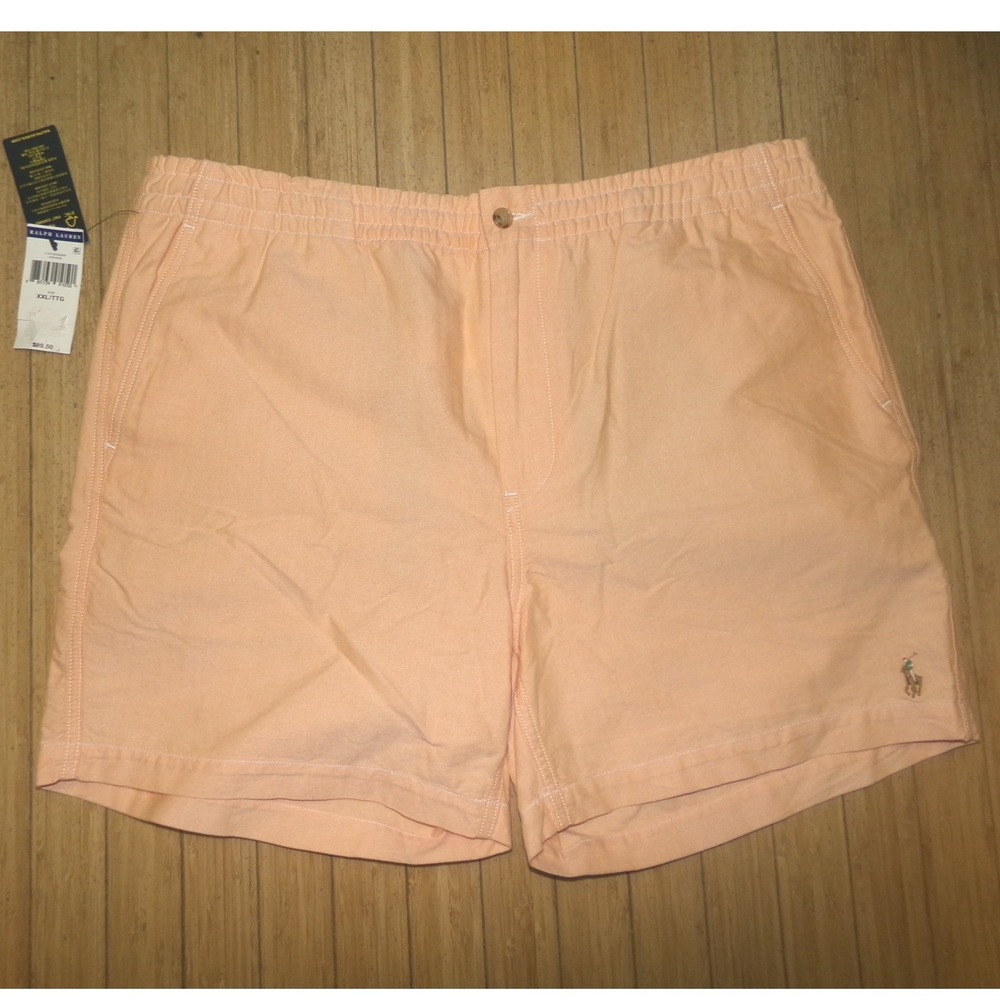Polo Ralph Lauren Mens XXL Peach Prepster Shorts Classic Fit NWT $89.50